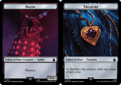 Dalek (0012) // Treasure (0029) Double-Sided Token - Foil